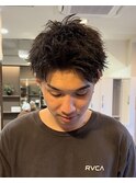 ショートヘアにはピンパーマがオススメ