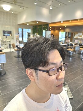 エース 間明店(A) くせ毛活かしメンズカット