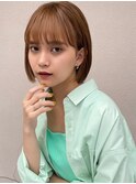小顔ボブ
