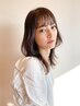 【透明感トレンドカラー】フロントカット+カラー￥12100～