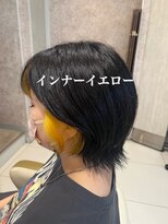 アース 西国分寺店(HAIR&MAKE EARTH)&nbsp;インナーイエロー