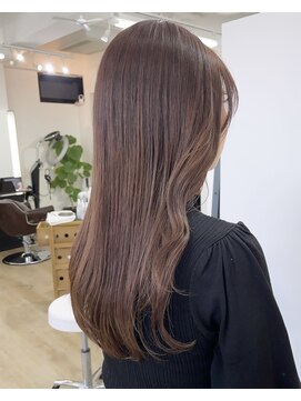 イコ 表参道原宿(ico) ベージュ　柔らかいカラー　ブリーチなしダブルカラー