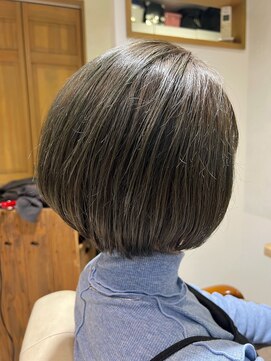 カルテット(Quartett) 【Quartett】アッシュオリーブ　丸みボブ