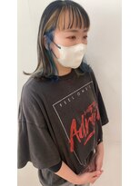 ゼル ビッグアイ(ZELE)&nbsp;ブルーインナーカラー