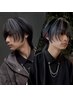 【美】カット　　4000円 /福岡/天神/ウルフ/シースルー/マッシュ/中性ヘア