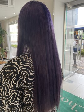 コード(Chord) 【nakajima】パープル×ロング