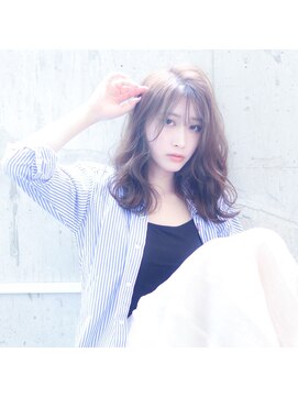 ジェニーバイメノン(JENNIE by Menon) 美髪　エアリーロング　ピンクブラウン　前髪　こなれミディ