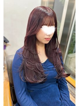 アリスバイアフロート 自由が丘(ALICe by AFLOAT) レイヤーカット／カシスブラウン【自由が丘】