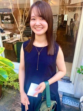 モク 大阪梅田店(MOK) 【つやつや】ストレートミディアム