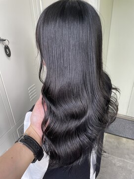 ポプルス(popls) ブリーチなしダブルカラー/ブリーチなしグレージュ/髪質改善