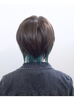 ルプラ ブリリアント(le-pla brilliant)&nbsp;ウルフ/フェイスレイヤー/インナーカラー/グリーン/豊橋/田原