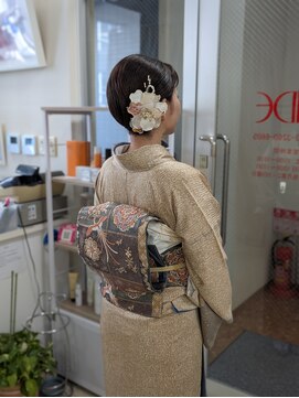 ヒデ美容室 結婚式ヘアセット～40代50代60代～