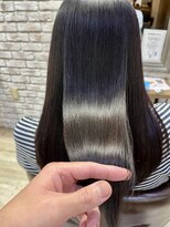 タックバイハレ たまプラーザ(takk by Hale)&nbsp;[takk]髪質改善縮毛矯正/チェリーブラウン/ホワイトグレージュ