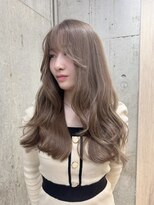 サンク 原宿 表参道(cinq)&nbsp;★ハイトーンカラーミルクティーベージュホワイトベージュカラー