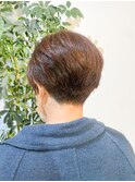 マッシュショート刈り上げ