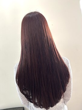 ノーム バイ アウラ(norm. by aura) ピンクベージュ　艶カラー　ボルドーピンク