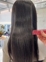 ロンドルピナス 小倉(Lond Lupinus) 縮毛矯正・ストレート/くびれヘア/ハイライトカラー