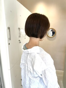 シアン バイ アルテフィーチェ(CYAN by artefice) ミニボブ タッセルボブ グレージュ 髪質改善トリートメント