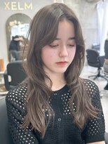 ジィルム(XELM)&nbsp;韓国レイヤーカット/ブリーチ/レイヤーカット/ダブルカラー