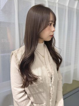 スウィープ(sweep) 秋っぽいマロン グレージュ