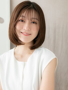 モッズヘア 越谷(mod's hair) 美髪ワンカール前下がり小顔ボブレイヤーカットY越谷30代40代