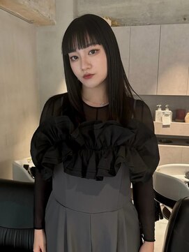 フィルムス 横浜(FILMS) 暗めカラー/レイヤーカット/マロンベージュ/くすみベージュ/横浜