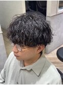 三重桑名波巻きパーマ