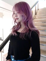 ゼスト パーク(ZEST PARK)&nbsp;ピンクカラー レイヤーカット ZEST PARK 吉祥寺【百咲】