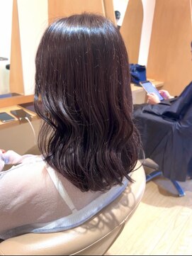 アンフィ 東京(Amphi) 冬にオススメ！！こっくりラベンダーグレージュ♪