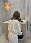 【ブリーチなし】オリーブブラウン