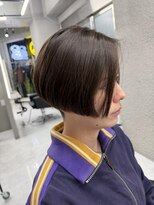 バディ 中野駅前店(BUDDY)&nbsp;前下りショートボブ【中野美容室/新中野/東中野】