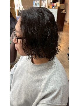 ビーチェ 小岩(Bice) 男らしいワイルド縦落ちスパイラルパーマ