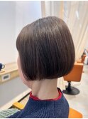 丸みシルエットボブ