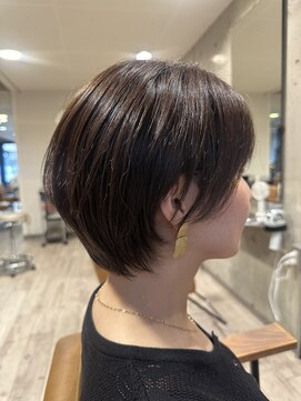 ヘアーアンドメイク ファット(Hair&Make PHAT) 大人可愛いショートナチュラル丸みグレージュカラー30代40代50代