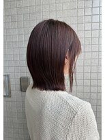 イツモノトコロ(kami to zakka)&nbsp;【イツモノトコロ】ココアブラウン×ボブ