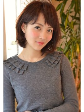 美容室ピュール(PUUR) ナチュボブ＊うぶバング