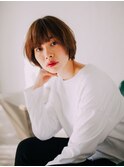 ナチュラルマッシュボブ
