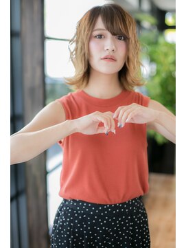 ヘアショップエヌアンドエー 久喜 栗橋店(hairshop N&A) ミディアムカール