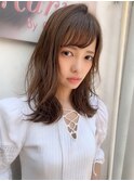 【山田】アフロート  ヘルシーレイヤー外ハネセミディ