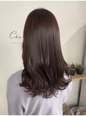 〈Chainon.〉大人女子人気★艶髪ピンクブラウン