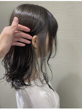 さりげないが可愛い！インナーカラー♪