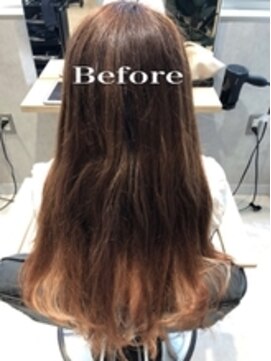 トッカ 中目黒店(tocca) 【tocca中目黒】 髪質改善♪　Before写真