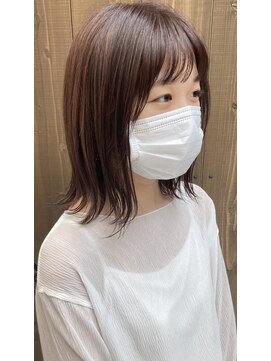 カグヤヒメ ドゥイ(kaguyahime doui) 大人かわいい×外ハネミディアムボブ×くびれヘア