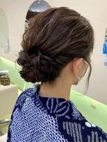 アッシュ 名駅(ASCH)&nbsp;浴衣ヘアセット　成人式ヘアセット