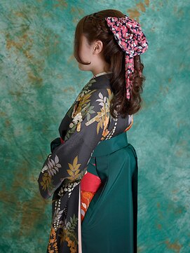 トータルビューティーサロンカワニシ 卒業式ヘアセット