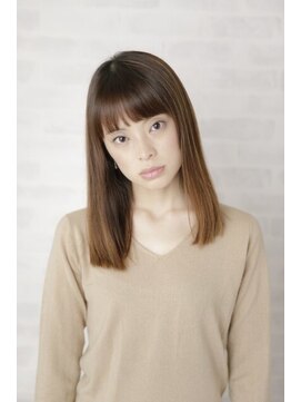 ルルディ バイ アフロディーテ銀座(luludi by APHRODITE) アンブレラカラー/こなれミディ/ウェーブパーマ/前髪/銀座