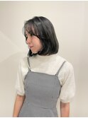 ボブ/透明感/ハイトーン