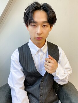 ソア 渋谷(soar) 20代30代40代メンズアップバング清潔感爽やかビジカジ