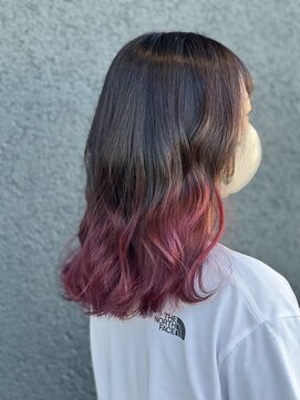 フェアリーテール つきのわ店 ガーネットグラデーション