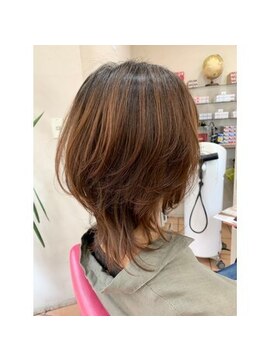 ヘアースペース ピエロリンク(HAIR space Pierrot Link) ミディアムレイヤー